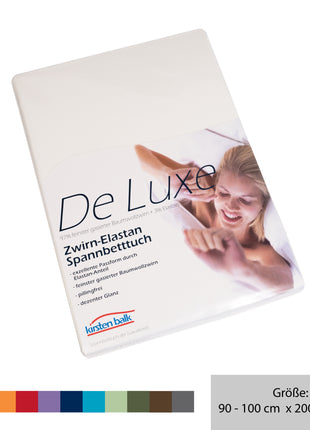 De Luxe Zwirn Spannbetttuch (240 gr.) - Kirsten Balk (90-100 x 200-220 cm)