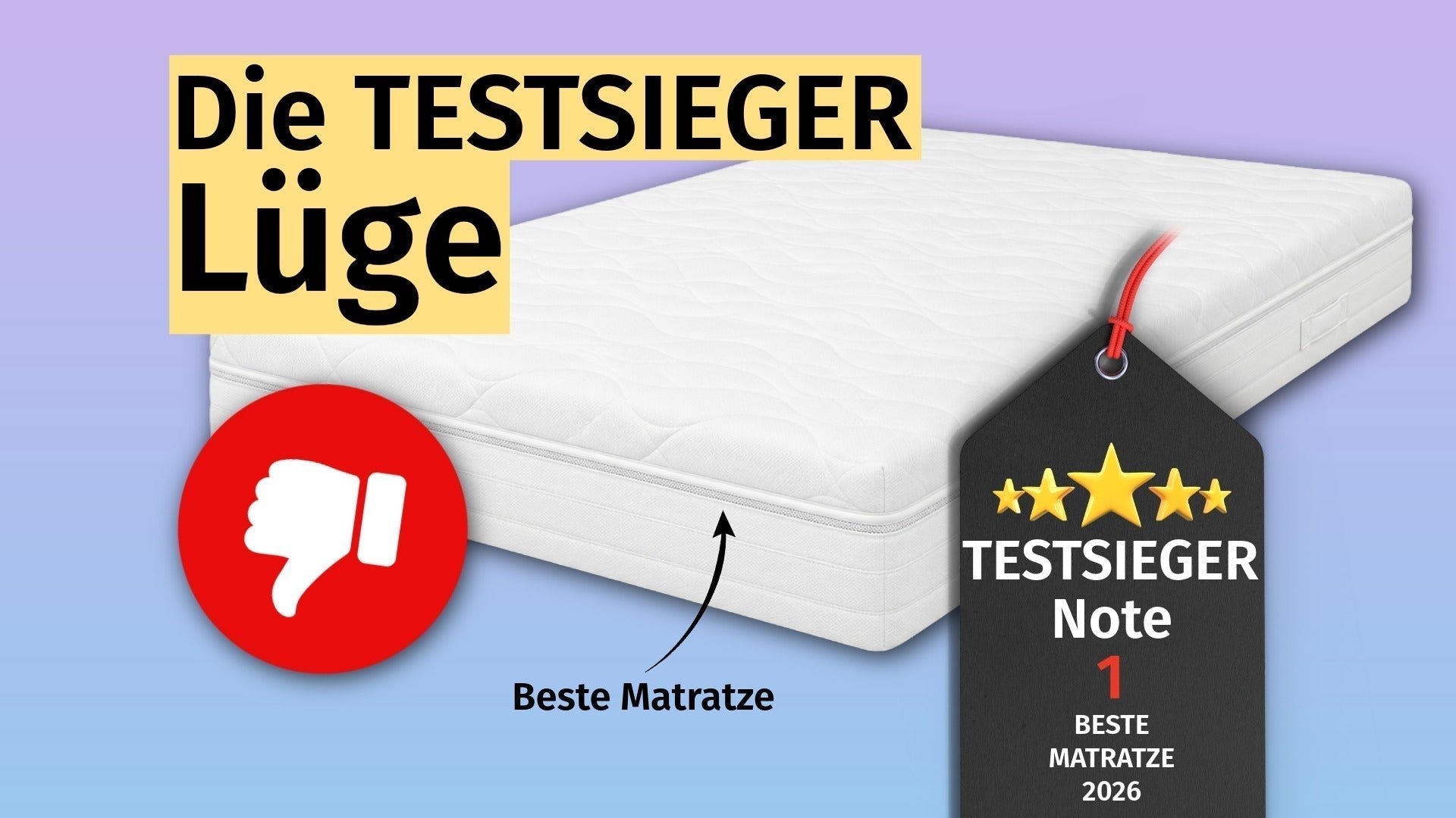 Die Wahrheit über Matratzen-Tests: Sind ‘Testsieger’ wirklich die beste Wahl?