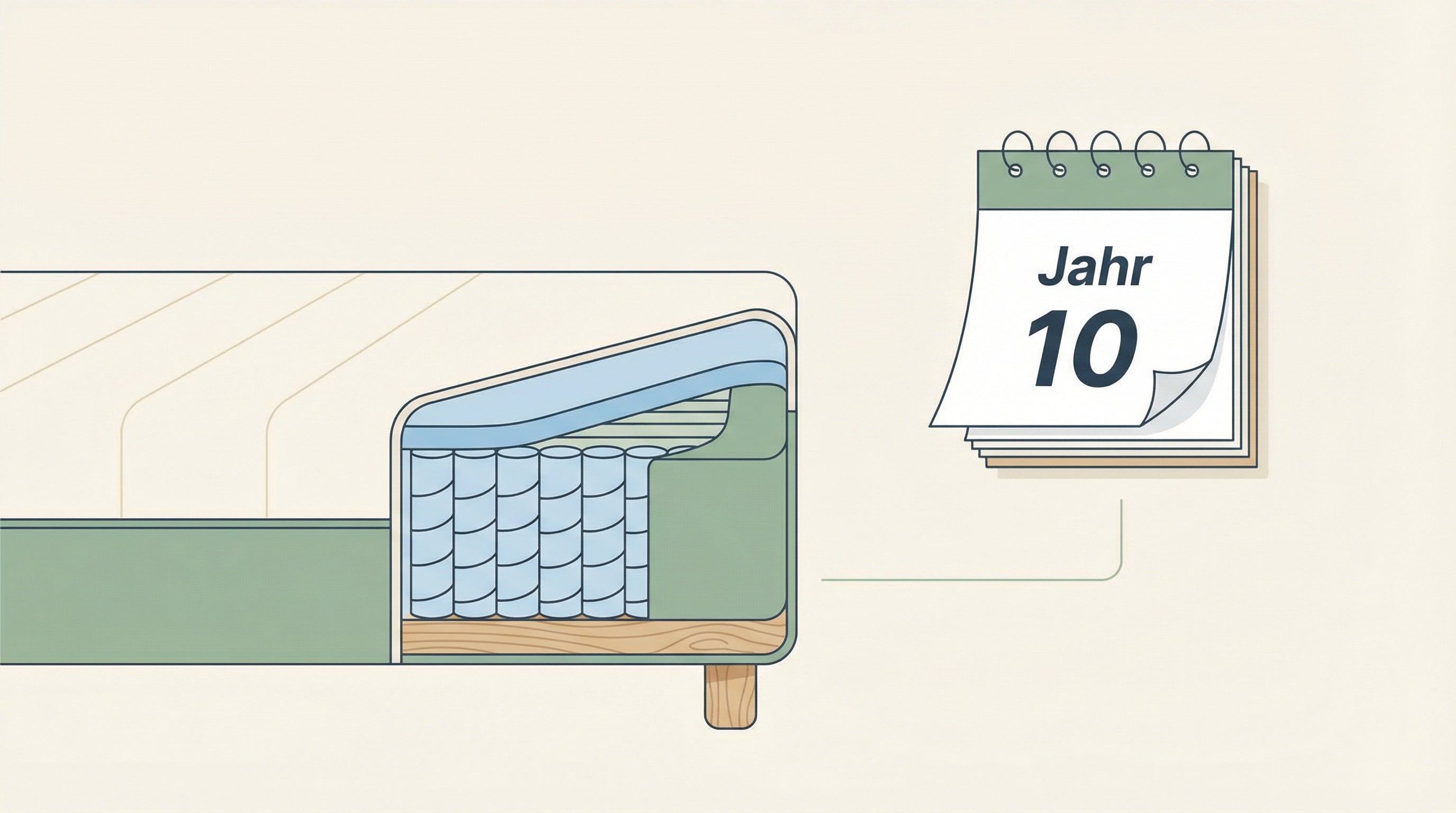 Wie lange hält eine Matratze wirklich? Lebensdauer & Austausch-Zeitpunkt