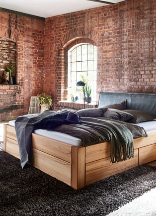 Tjoernbo - Easy Sleep Schubkastenbett aus massiver Wildeiche