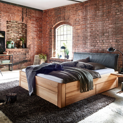 Tjoernbo - Easy Sleep Schubkastenbett aus massiver Wildeiche