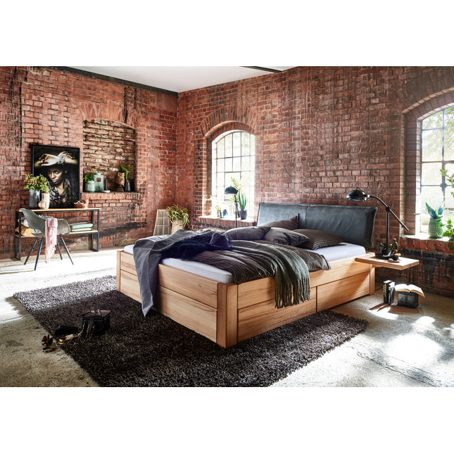 Tjoernbo - Easy Sleep Schubkastenbett aus massiver Wildeiche