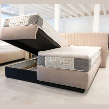 Boxspringbett Yoga - mit Bettkasten - mit Svane Smart Matratze