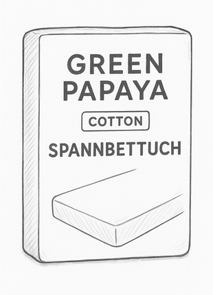 Green Papaya® - Cotton Spannbetttuch