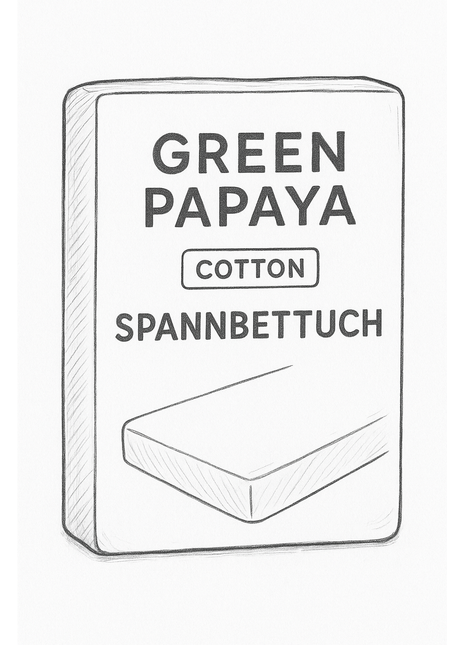 Green Papaya® - Cotton Spannbetttuch