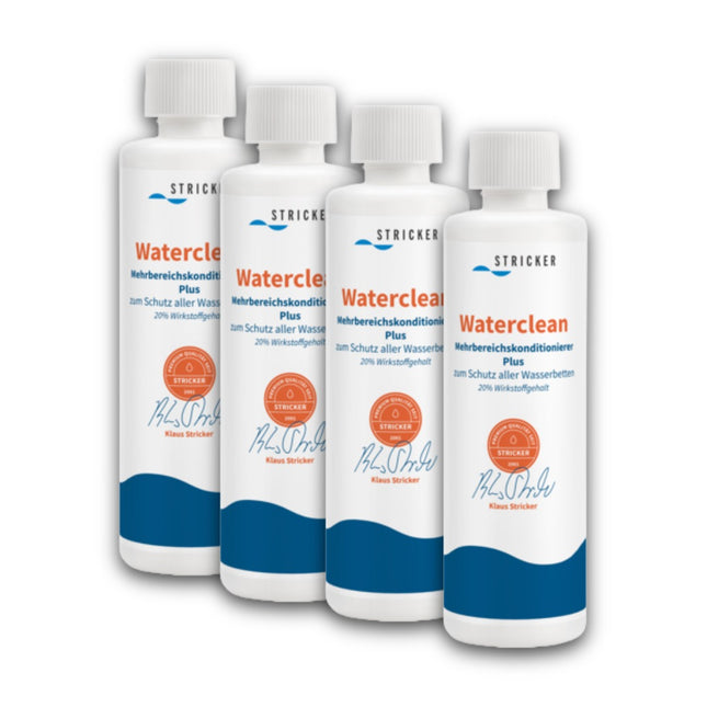 4x Wasserbetten Conditioner, Mehrbereichskonditionierer PLUS 250ml