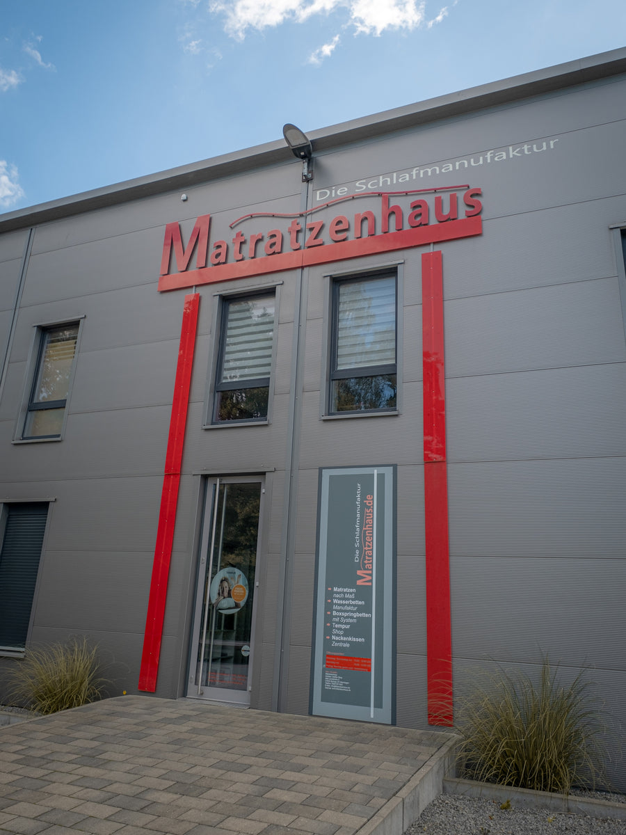 Matratzenhaus Ladengeschäft in Springe, zwischen Hameln und Hannover