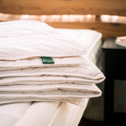 Green Papaya® - Alpaka Duvet Bettdecke / Naturfaser & Atmungsaktive