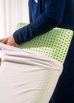 Green Papaya® - Soap Pillow Kissen | Nackenstützkissen | Green Memory-Schaum Visco Kissen