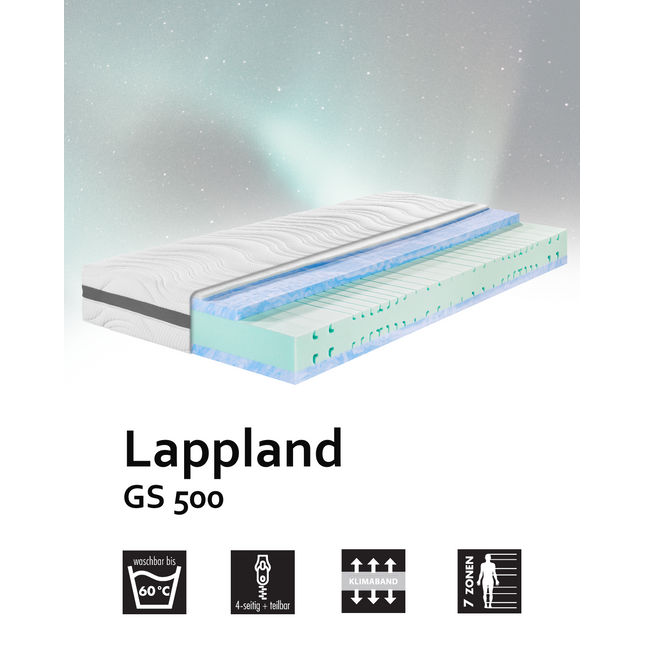 Lappland GS 500 Kaltschaummatratze
