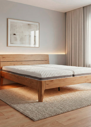 Oak Holzbett - Massivholz Charme, Modernes Design-Holzbett