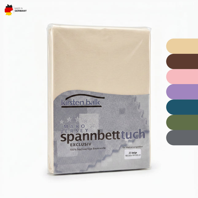 Kirsten Balk® - Cotton Spannbetttuch 150 gr.