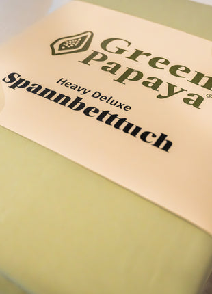 Green Papaya® - Heavy Deluxe Spannbetttuch