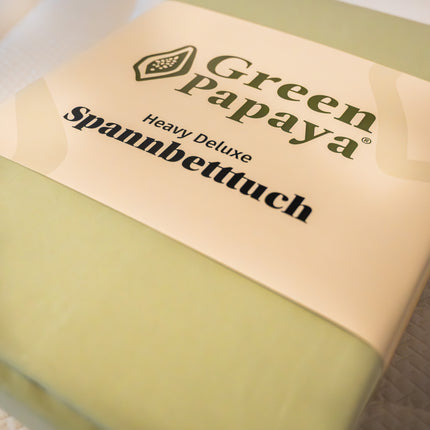 Green Papaya® - Heavy Deluxe Spannbetttuch