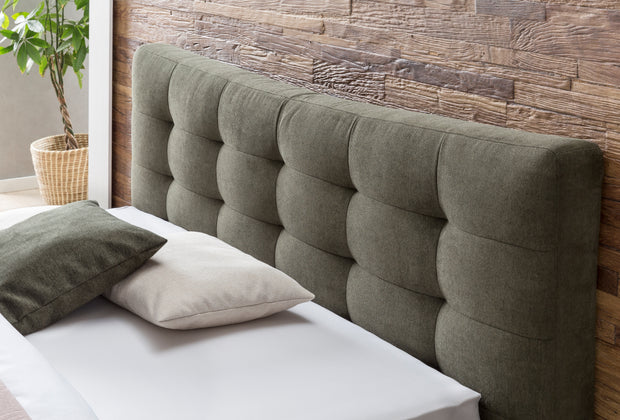 Brinkhaus Boxspringbett grün Kopfteil