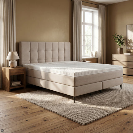 Boxspringbett Frida - 1000er TTFK Matratze | 180 x 200 cm