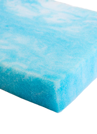 Topperschaum - Soft BLUE (ohne Bezug) / Passend für alle Luftkernmatratzen