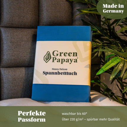 Green Papaya® - Heavy Deluxe Spannbetttuch