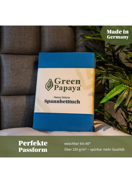 Green Papaya® - Heavy Deluxe Spannbetttuch