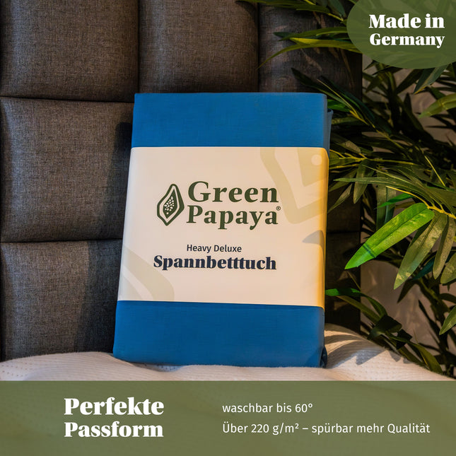 Green Papaya® - Heavy Deluxe Spannbetttuch
