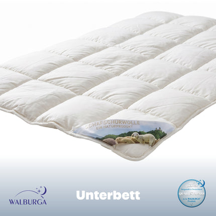 Walburga® - Unterbett Merinoschurwollfüllung | Waldenburger Bettwaren