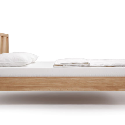 Design-Massivholzbett Zaira Eiche geölt – Handwerk trifft moderne Ästhetik
