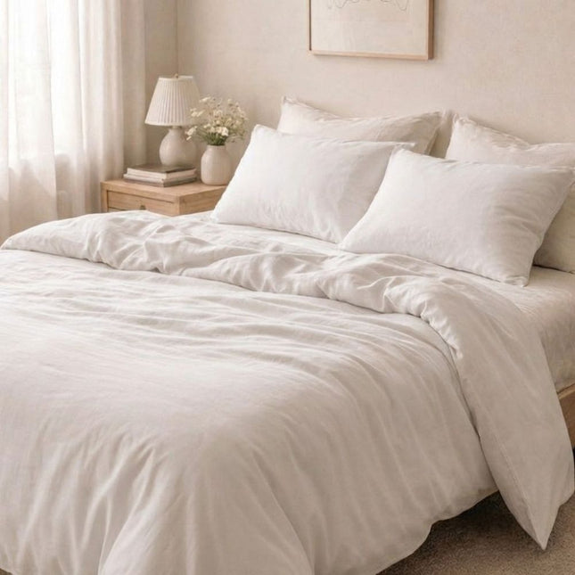 Kayori Bettbezug Showa Flanel - Weiss