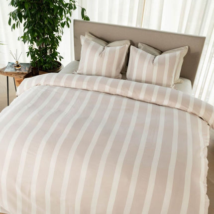 Kayori Bettbezug Dasshu Baumwollsatin – Grau