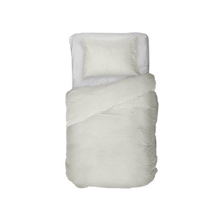 Kayori Bettbezug Saya Baumwollsatin - Offwhite