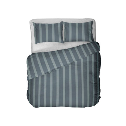 Kayori Bettbezug Dasshu Baumwollsatin – Blau