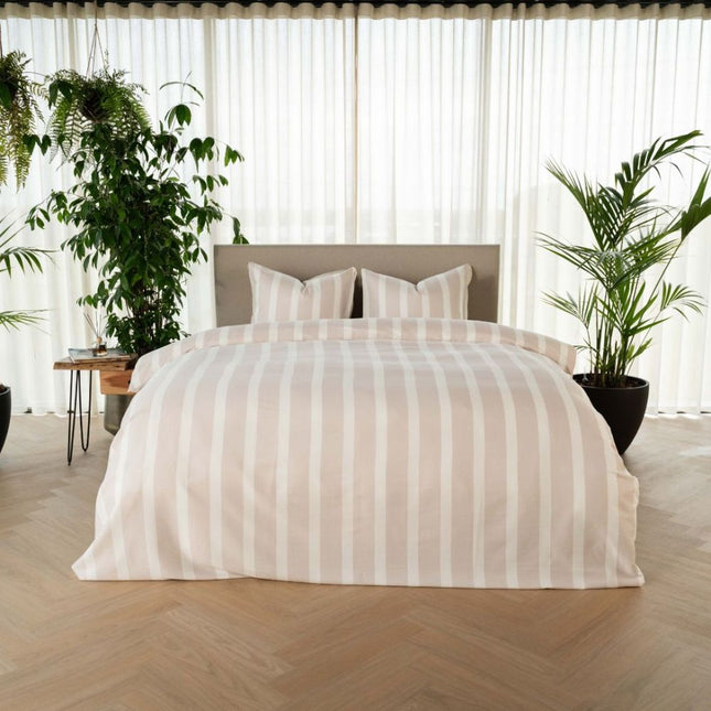 Kayori Bettbezug Dasshu Baumwollsatin – Grau